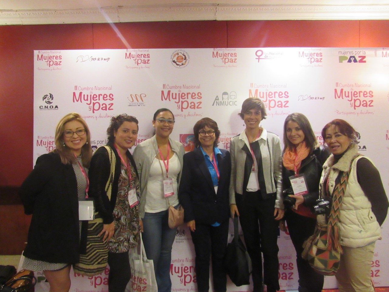 La red de periodistas con Visión de género, presente en la II cumbre nacional de mujeres y paz .